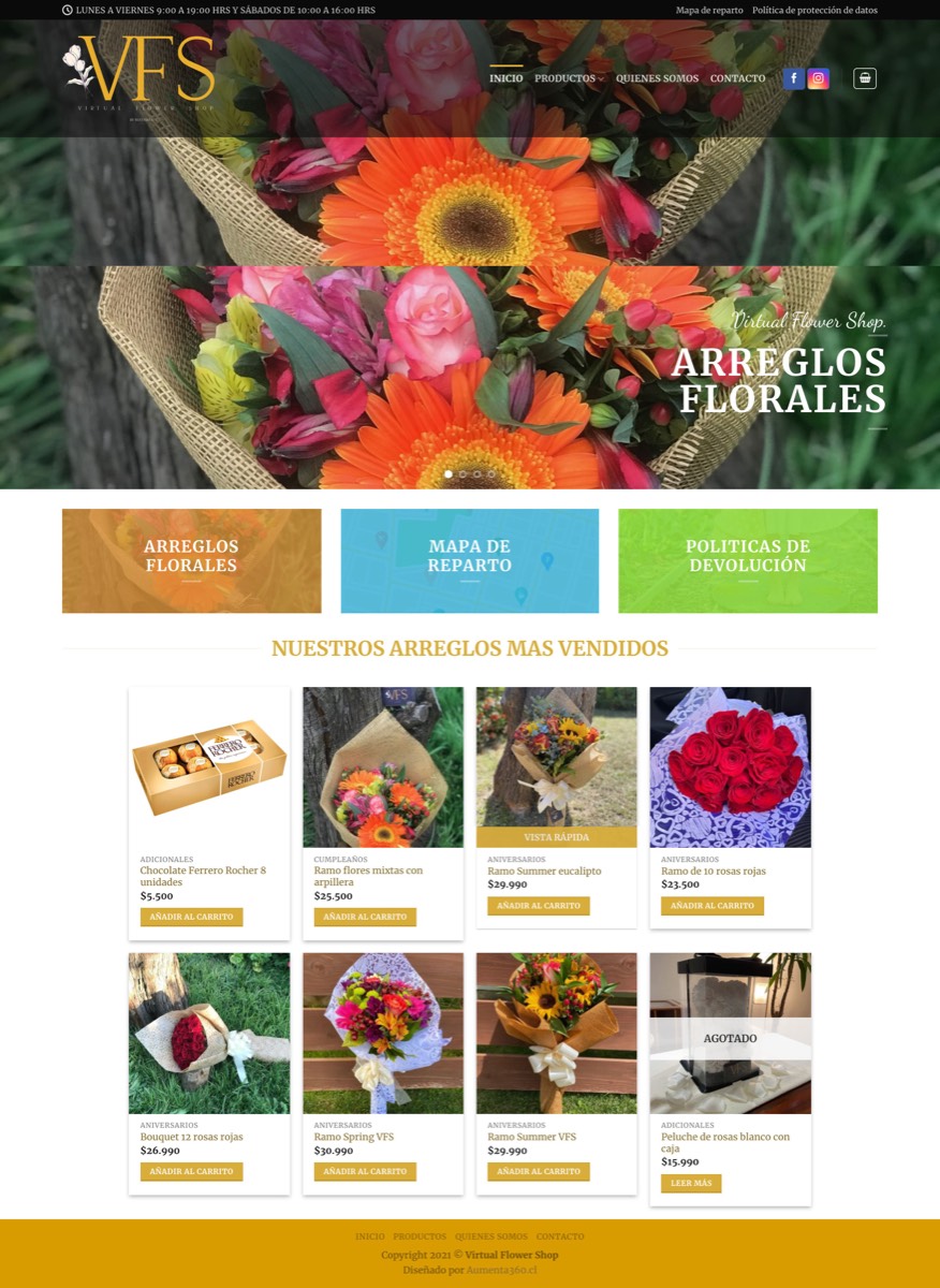 Virtual Flower Shop